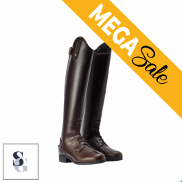 Ariat Ladies Heritage Contour II Waterproof Insulated Tall Riding Boots- Waxed Chocolate