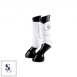 LeMieux Mesh Brushing Boots- White